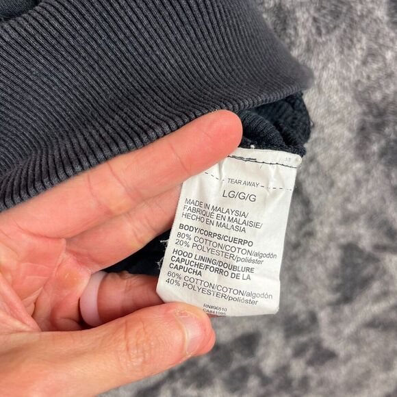 Under Armour Project Rock Hoodie Sweatshirt Men's L Black Pullover Athleisure* - Picture 6 of 13